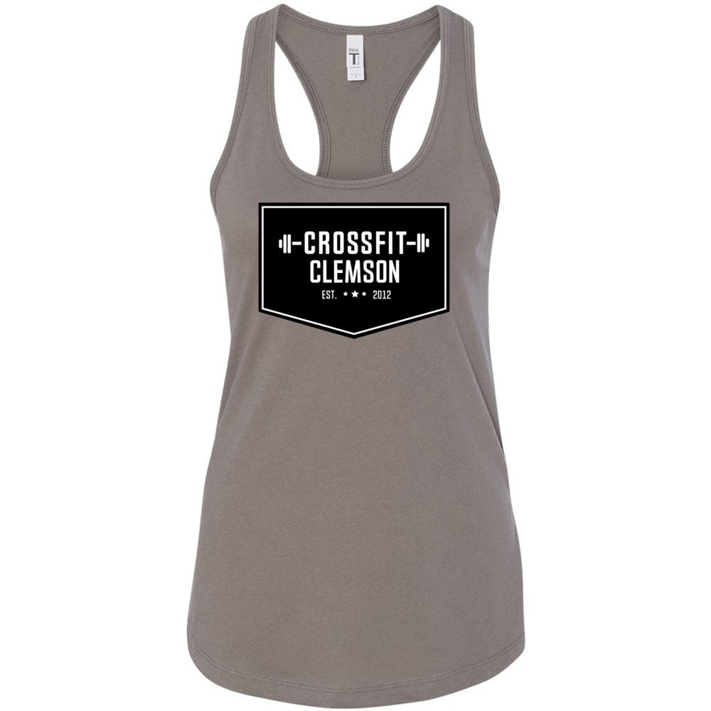 CrossFit Clemson - 100 - One Color - Next Level - Women's Ideal Racerback Tank