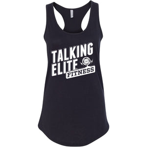 Talking Elite Fitness - Next Level - Women's Ideal Racerback Tank