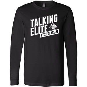 Talking Elite Fitness - Bella + Canvas - Long Sleeve Jersey Tee